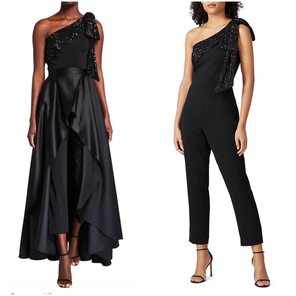 Jay Godfrey Gavin Convertible Skirted Jumpsuit